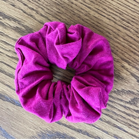 Buttercream Clothing Scrunchie in Cranberry - Picture 2 of 3